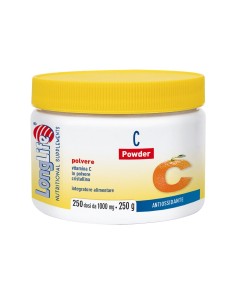 LongLife C Powder Integratore di Vitamina C Supporto Immunitario 250 g